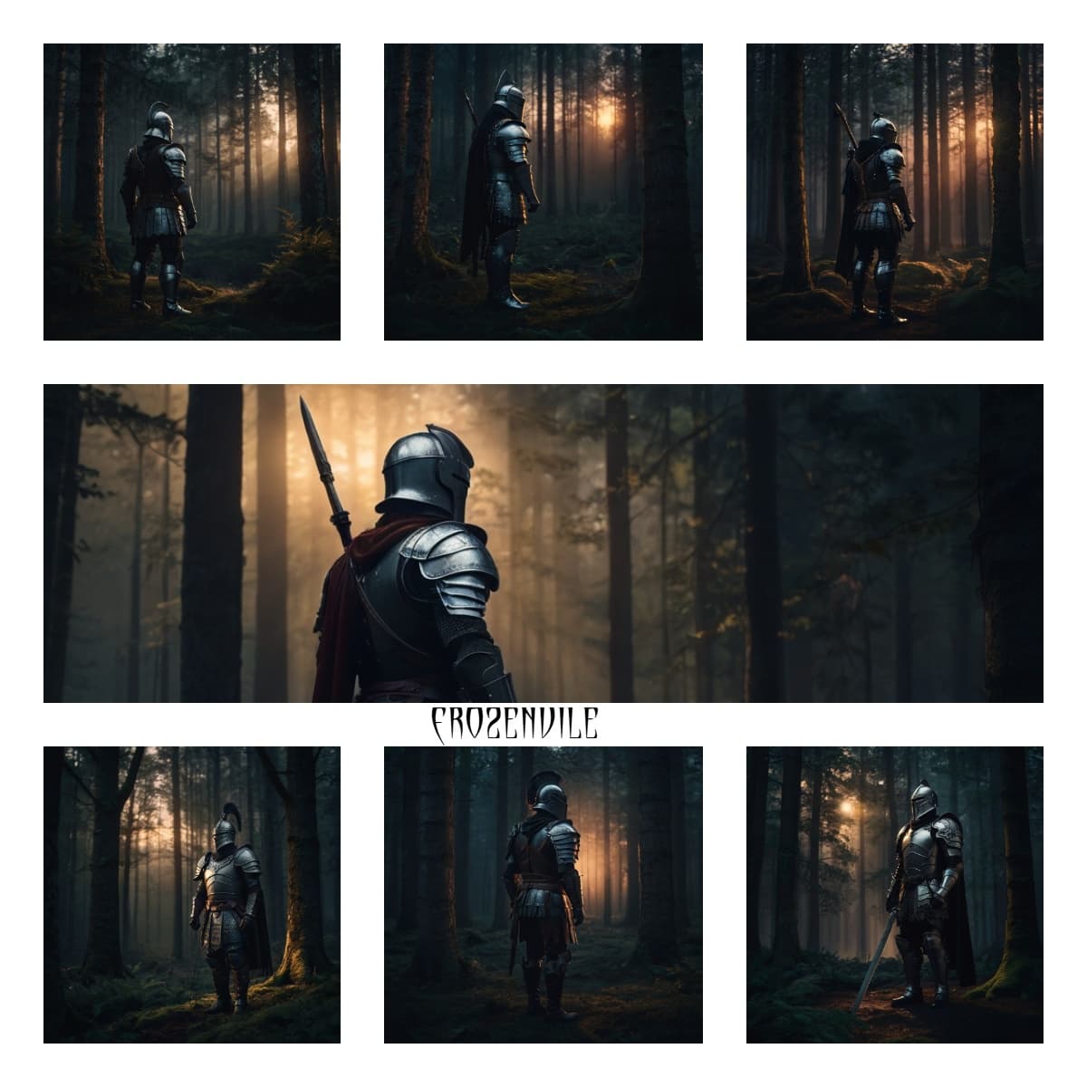 19 эпичных обложек в рыцарском стиле для ваших треков