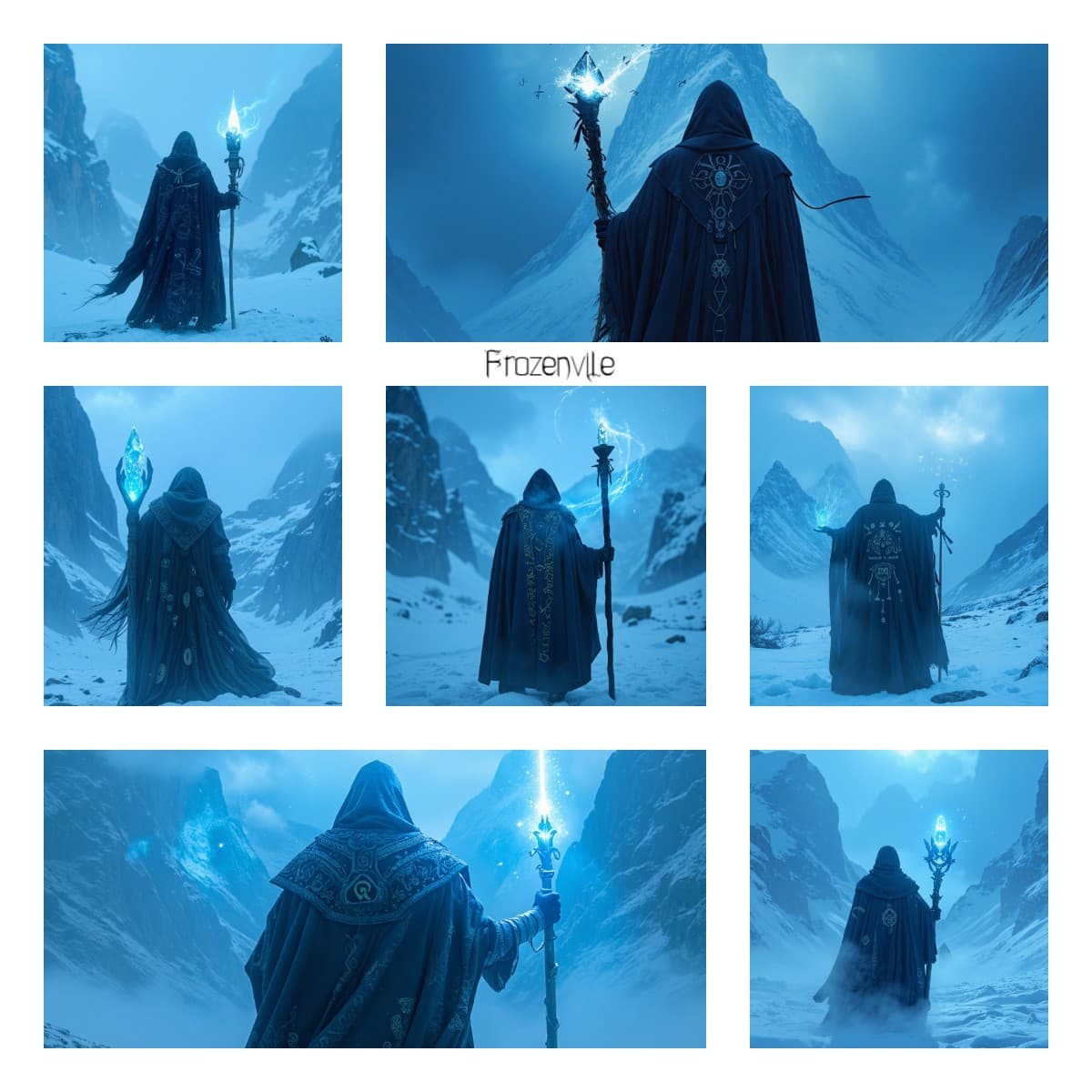 Пророчество Морозных Песен — Пак Кельтских Магических Обложек