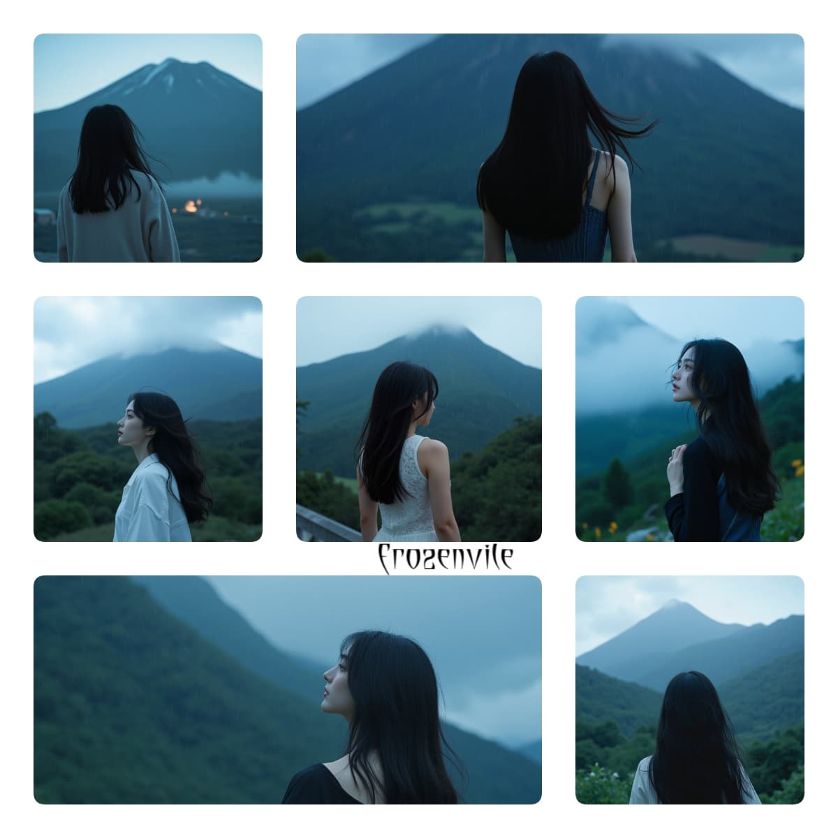 Кинематографичные дождливые горы — 8 атмосферных обложек