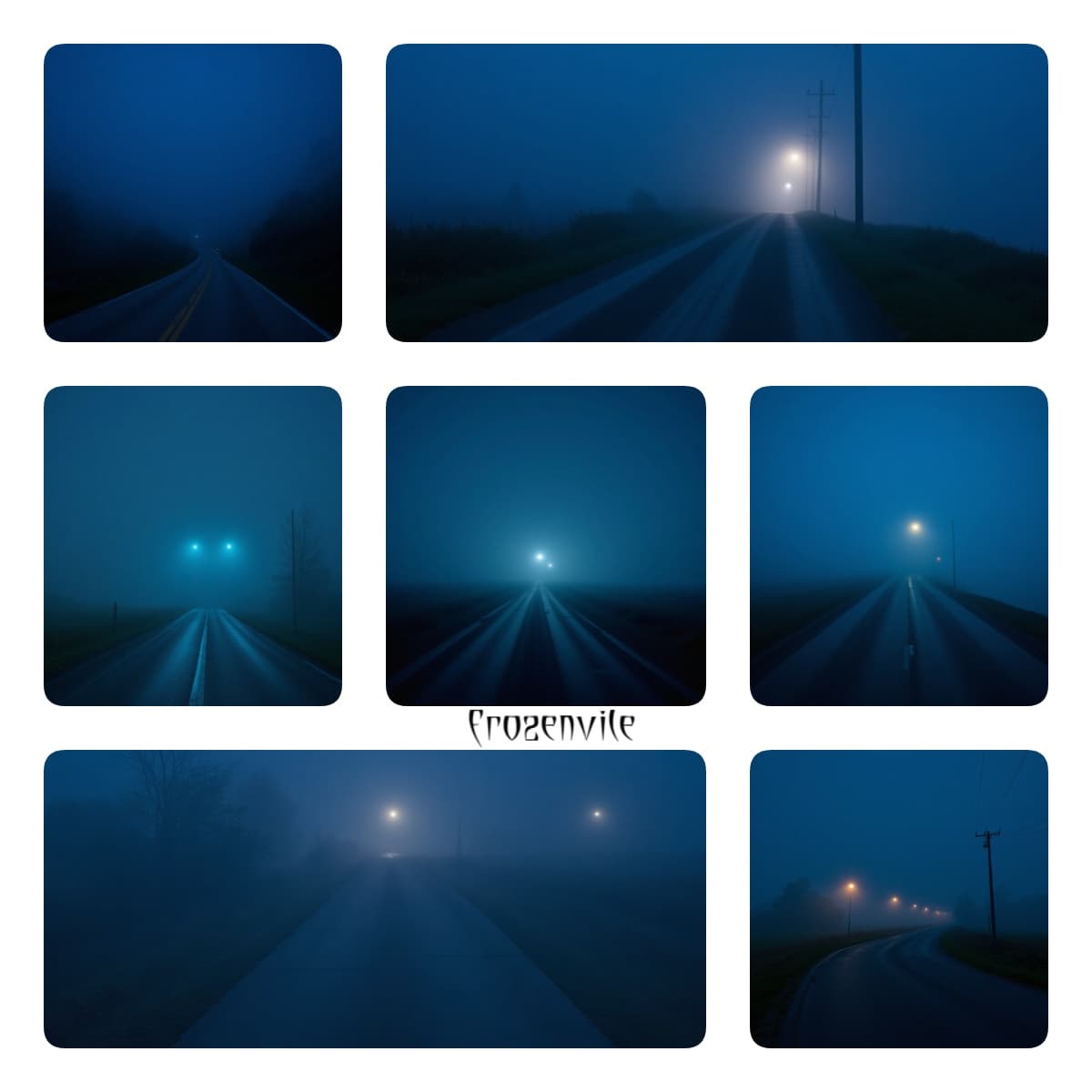 Дороги в тумане — коллекция мистических обложек