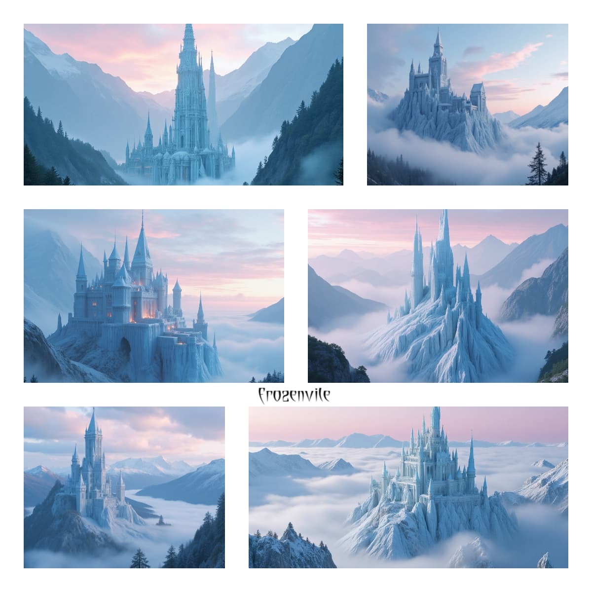 Ледяные Королевства: Пак Эпических Обложек