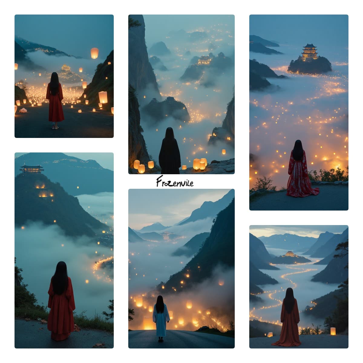 Огни туманной долины: кадры тишины и света