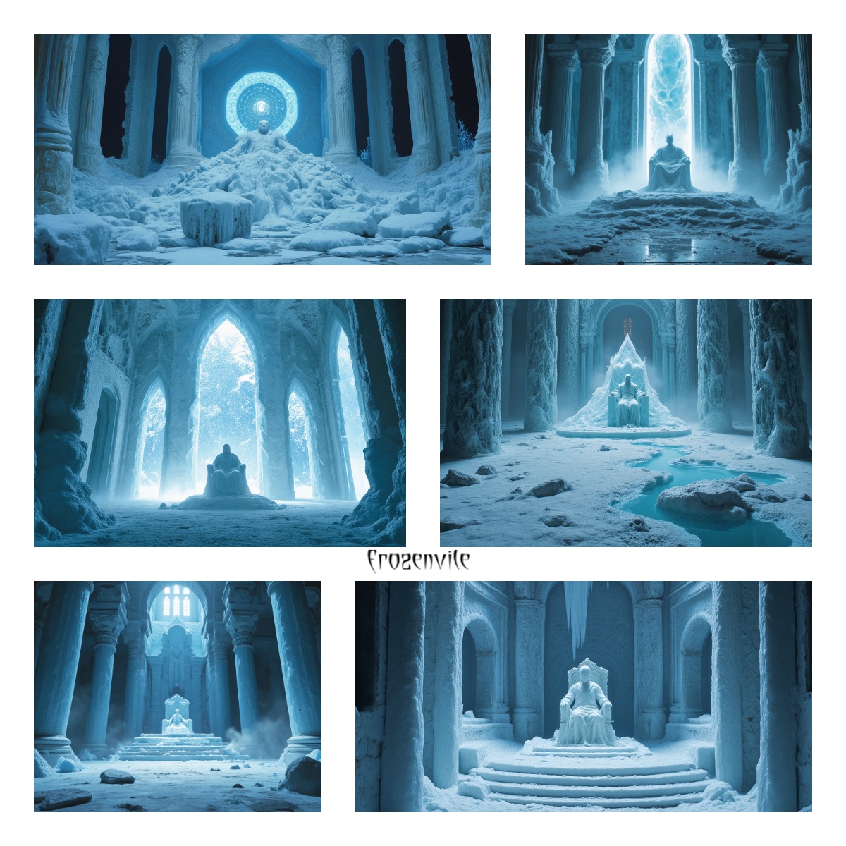 Ледяной Трон: Дарк-Фэнтези Пак Обложек